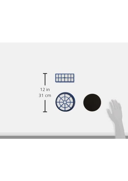 U81 Ön Motor ve Çıkış Filtre Kiti, Ekstra Filtreleme, Orijinal, Saf Epa, Breeze Silindir Elektrikli Süpürgelerle Uyumlu modelleri