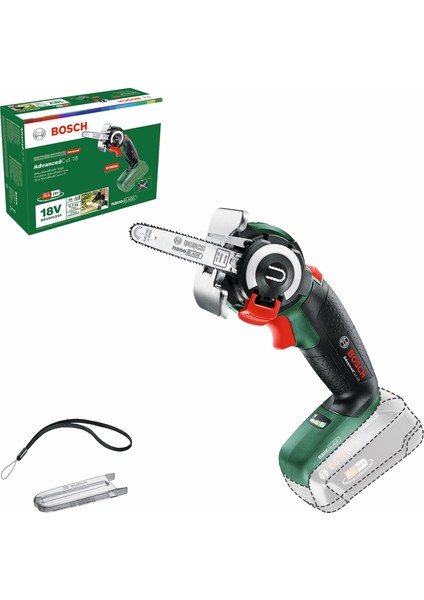 Akülü Testere Advancedcut 18 (Akü ve Şarj Cihazı Dahil Değildir, Nanoteknolojisi, 18 Volt Akü Sistemi, Karton Kutuda
