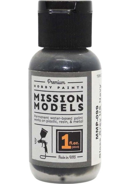 Models Parlak Gri Abd Donanması Fs 16081 MIOMMP099 Plastik Akrilik