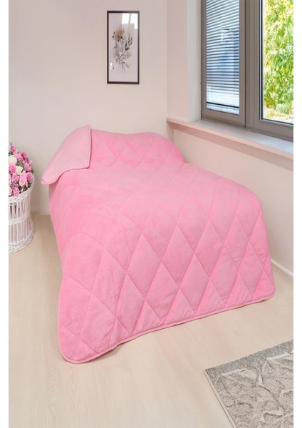 Welsoft Yorgan Tek Kişilik 155*220 Yorgan-Pembe
