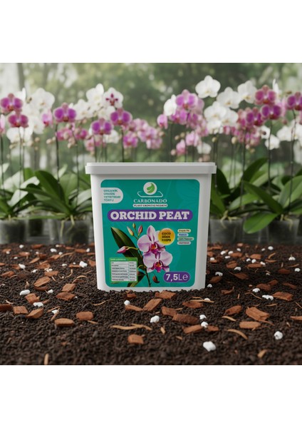 Orchid Peat 7,5 Litre Organik Orkide Yetiştirme Torfu fiyatları