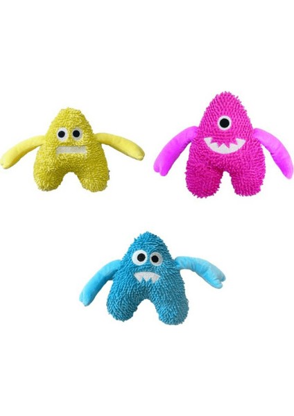 Bobble Monster Sarı Canavar Sesli Peluş Köpek Oyuncağı - Oynaması Keyifli Dayanıklı ve Güçlü Gıcırtılı! fiyatları