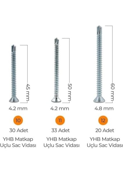 Hobi-3 Matkap Uçlu Akıllı Vida Seti 435 Parça 14 Çeşit Organizer Takım Çantalı fiyatları