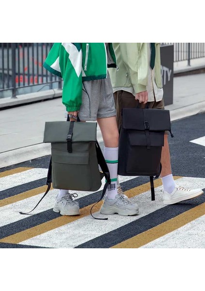 MR9366 15.6” Laptop Bölmeli Su Geçirmez Sırt Çantası - Yeşil (Yurt Dışından) fiyatları