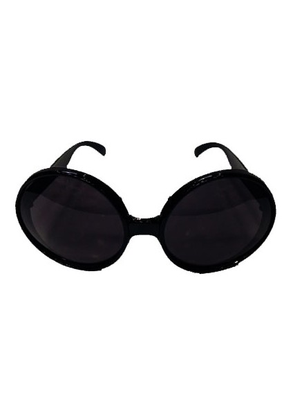 80 Li Yıllar Siyah Renk Nostalji Yeşilçam Parti Gözlüğü (5067)