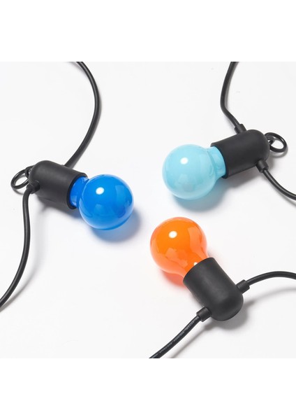 Solvınden Aydınlatma Zinciri, Çok Renkli, 8.4 M, 12'li, Pilli Hem Iç Mekan Hem De Dış Mekan Için fiyatları