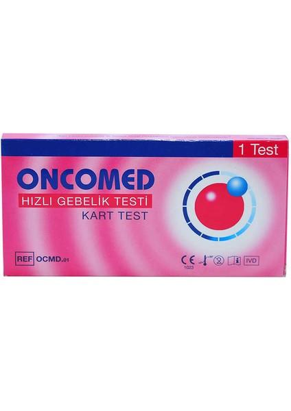 Hızlı Gebelik Testi - 1 Kart Test