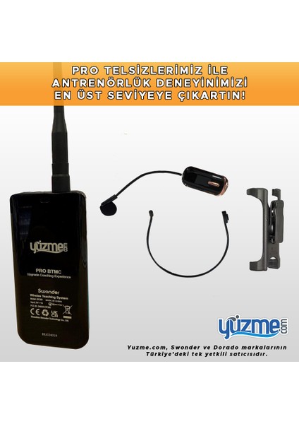 Antrenör Telsizi Pro (Yuzme.com Garantili)