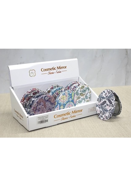 Taşlı El Aynası Oval Ince ALK3762