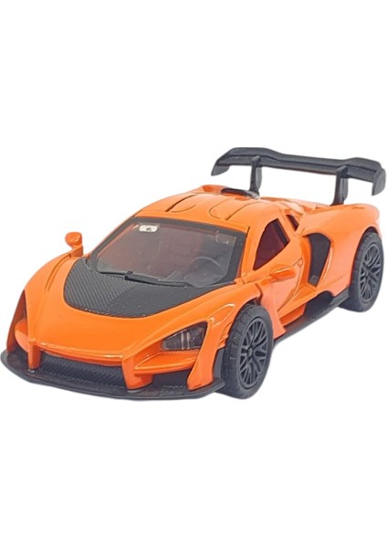 Vardem Çek Bırak Metal Arabalar 12 cm - 36121C - Turuncu