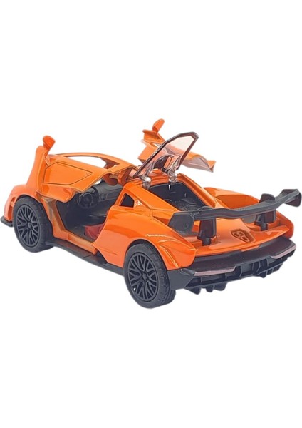 Vardem Çek Bırak Metal Arabalar 12 cm - 36121C - Turuncu fırsatları