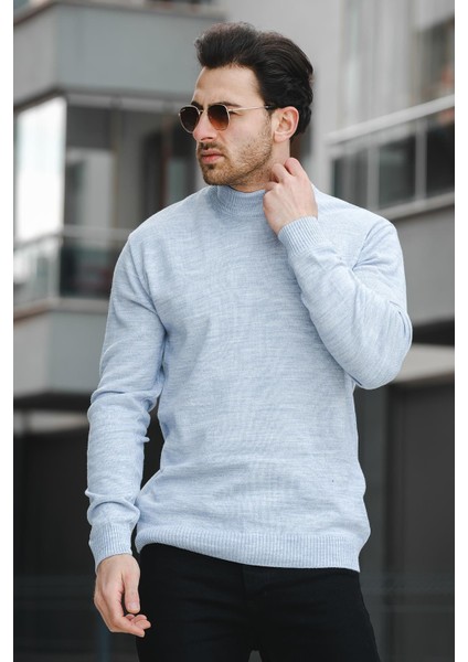 Seka 815 Pamuk Slim Fit Erkek Yarım Balıkçı Kazak fiyatları