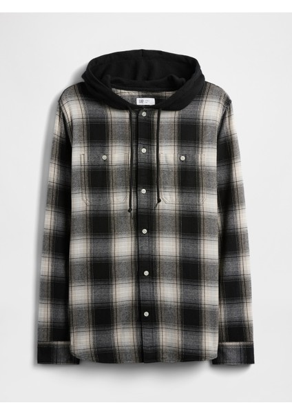 Erkek Siyah Standart Fit Oxford Gömlek fiyatları