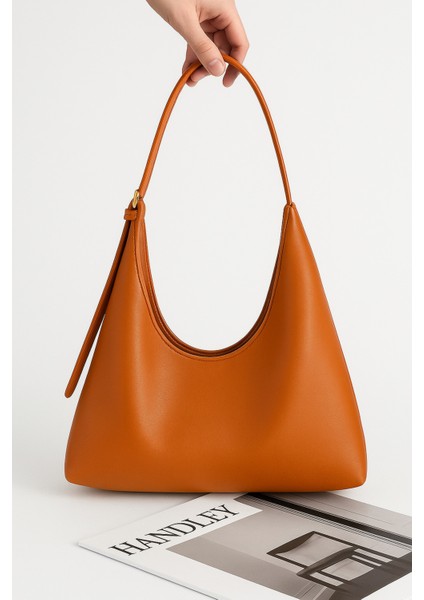 Lüks Hobo Deri Omuz Çantası