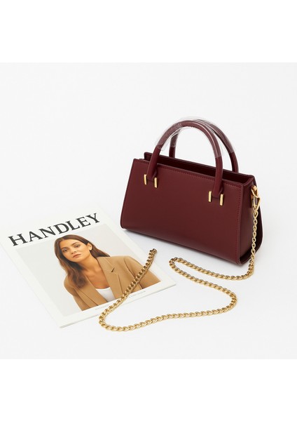 Glam Luxe El ve Omuz Çantası Zincir Askılı
