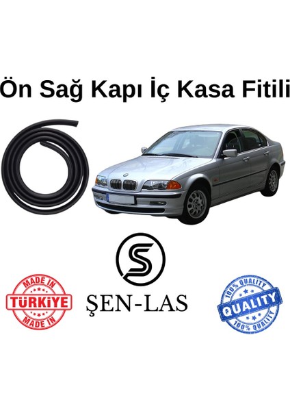Bmw 3 Serisi E46 (2001-2005) Şen-Las Kadifeli Sağ Ön Kapı Fitili ŞL32501
