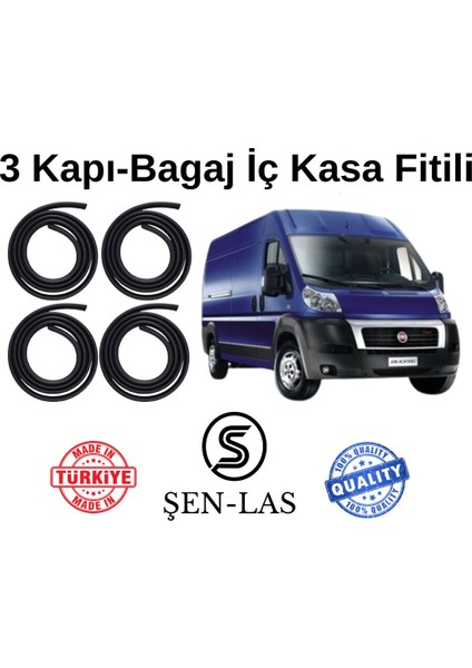 Fiat Ducato Panelvan (2007-2014) Şen-Las 3 Kapı + Bagaj Fitili ŞL43708