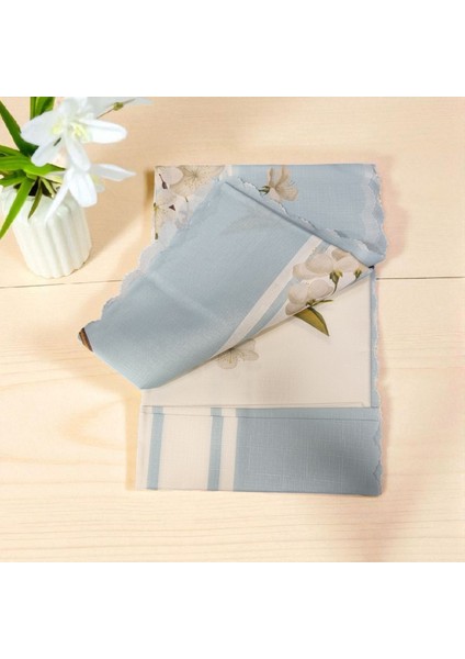 Orkide Desenli Dertsiz Leke Tutmaz 4-6 Kişilik Dikdörtgen Dijital Baskı Masa Örtüsü fiyatları