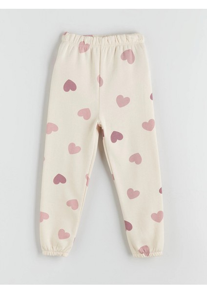 Lcw Kids Ekru Beli Lastikli Kız Çocuk Eşofman Altı 2'li fiyatları