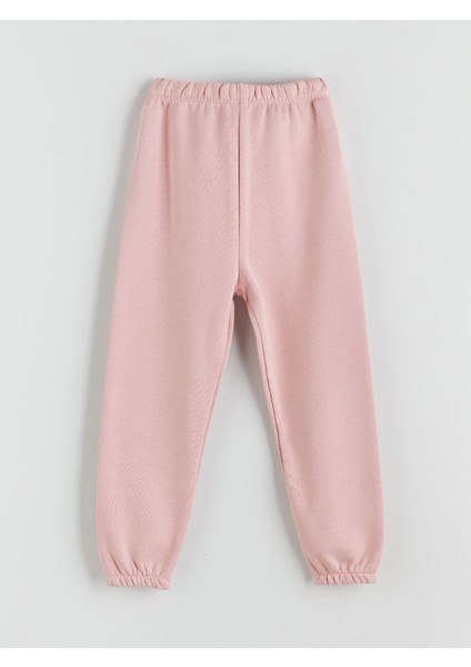 Lcw Kids Ekru Beli Lastikli Kız Çocuk Eşofman Altı 2'li fırsatları