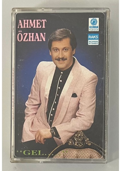 Ahmet Özhan Gel Kaset (Orijinal Dönem Kağıt Baskı Kaset)