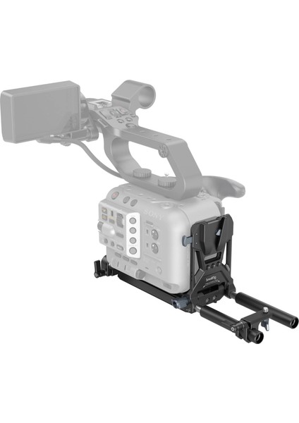 4323 Sony Fx6 Canon C70 Sinema Kameraları Için V-Mount Pil Montaj Plakası Kiti