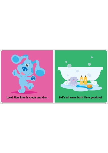 Nickelodeon Blue's Clues & You! Bath Time With Blue (Ciltli)