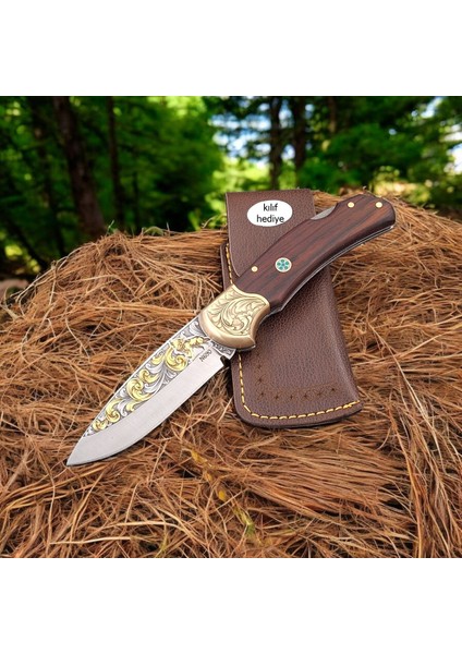 Sanat Eseri Gibi Çakı Altın Işlemeli ve Gravürlü Tasarım fiyatları