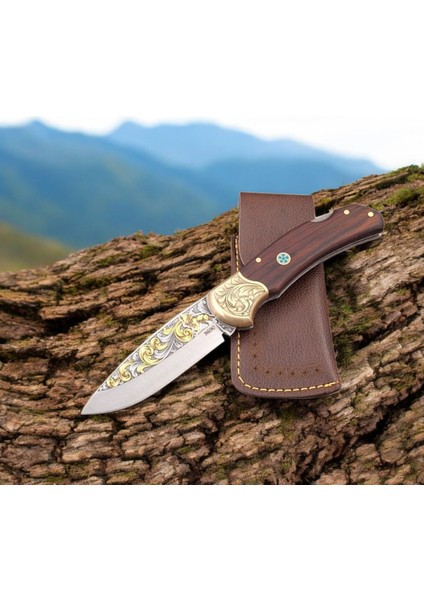 Sanat Eseri Gibi Çakı Altın Işlemeli ve Gravürlü Tasarım modelleri