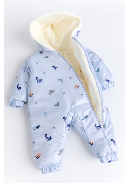 Kapüşonlu Peluş Astarlı Kışlık Kız-Erkek Bebek Astronot-Kozmonot Tulum fiyatları