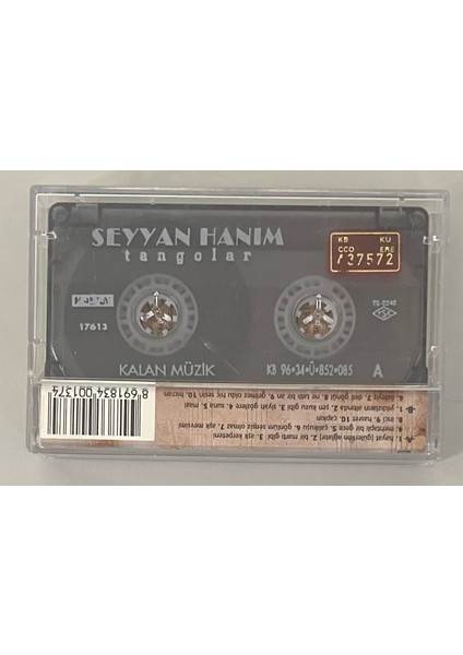 Seyyan Hanım Tangolar Kaset (Orijinal Dönem Baskı Kaset) fiyatları