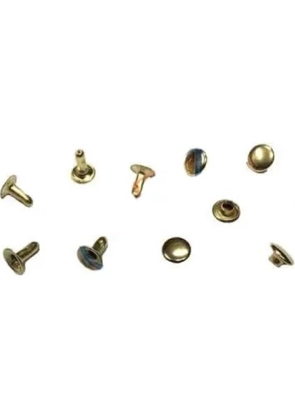 Rivet Perçin - 7mm, Sarı, 1000 Adet