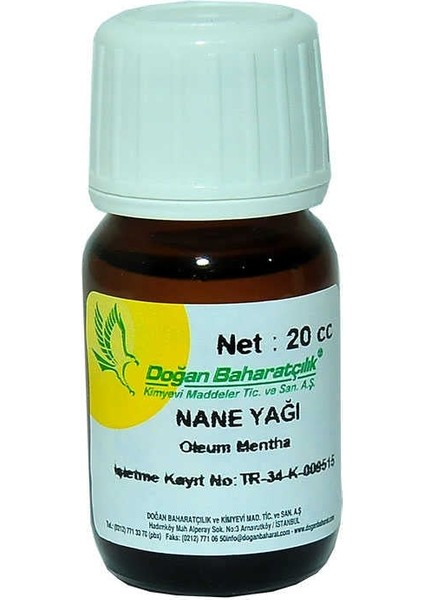 Nane Yağı 20 cc - Oleum Mentha Peppermint Oil indirimleri