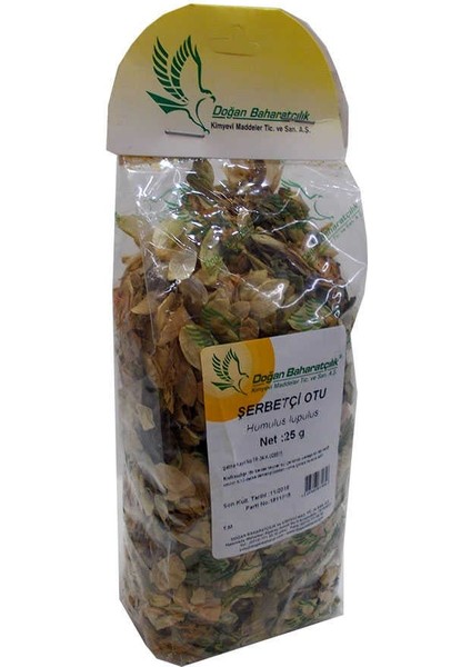 Şerbetçi Otu Doğal 25 gr Paket modelleri