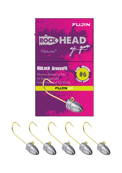 Rock-Head Aji Game 6 No Iğneli Jig Head