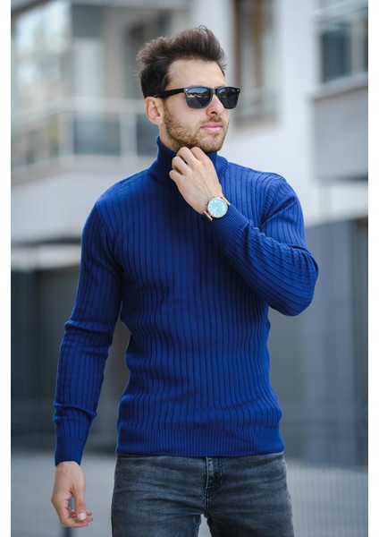 Seka 822 Kalın Fitilli Slim Fit Erkek Boğazlı Kazak fiyatları