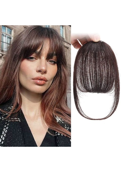 Fiber Sentetik Ince Perçem / Kahverengi