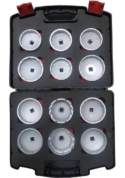 12 Parça Yağ Filtre Sökme Takma Tas Seti