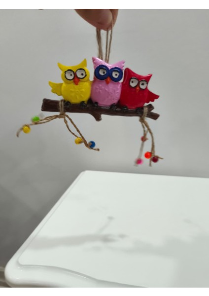 Baykuş Duvar Süsü - Duvar Dekorasyonu