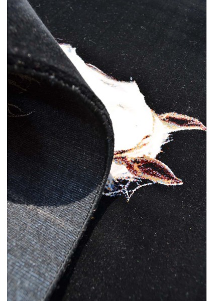 Beyaz At Desenli Bambu Tablo Halı 60X90 cm (0.54 M²) modelleri