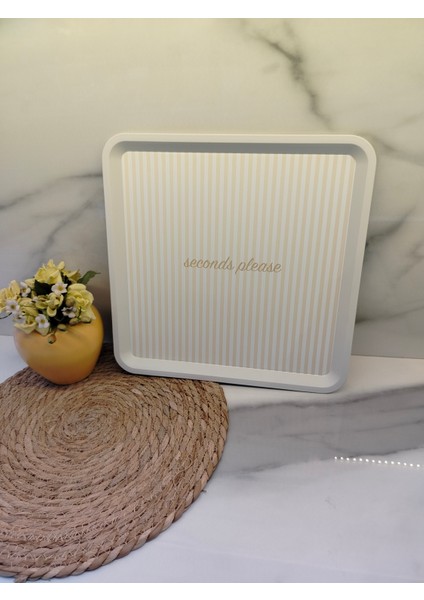 Mdk Sarı Vagony Kare Tepsi fiyatları