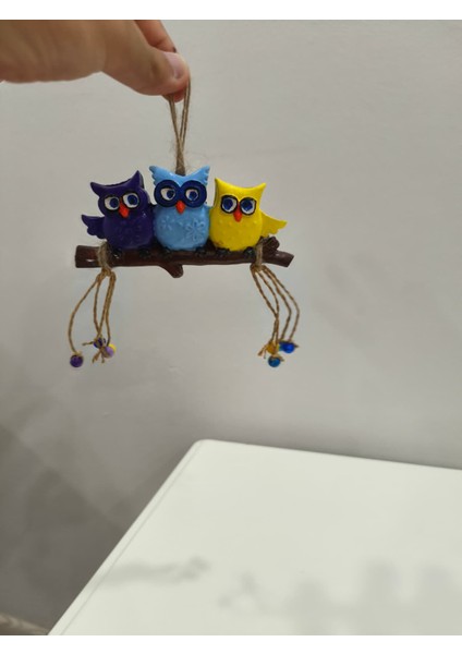 Baykuş Duvar Süsü - Duvar Dekorasyonu