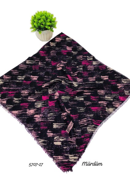 5707 Flamlı Pamuk Eşarp