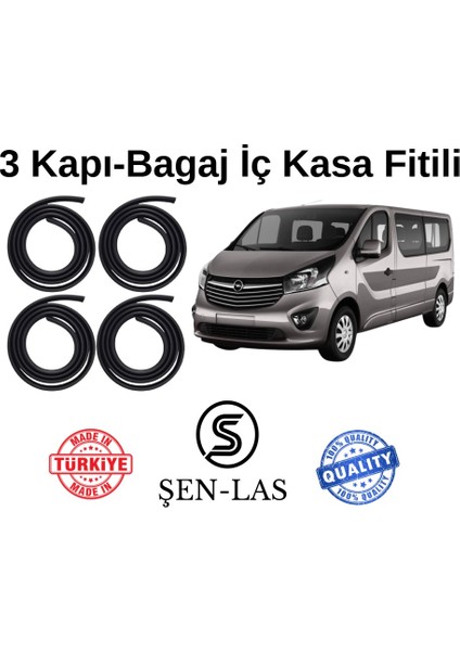 Opel Vivaro (2014-2019) Şen-Las 3 Kapı + Bagaj Fitili ŞL38908