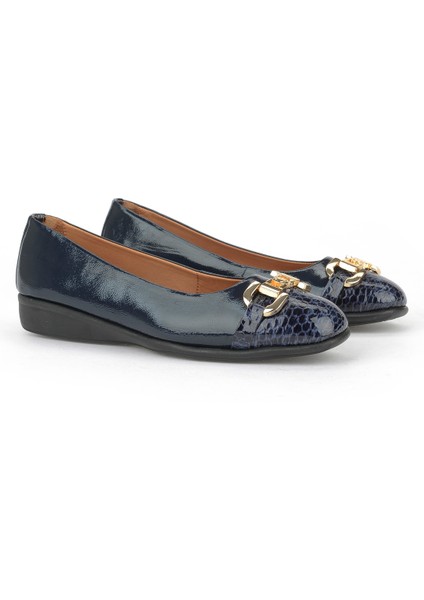 , Kadın Hakiki Deri Babet 1531050Z26142208K Lacivert fiyatları