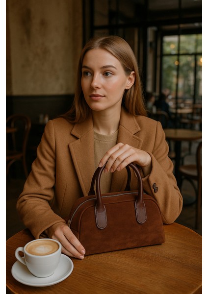 Lüks Suet El Çantası