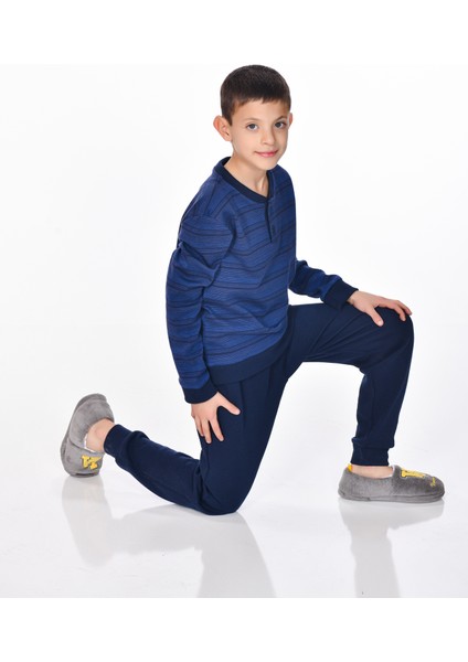 Mooncover Erkek Çocuk Mevsimlik Pamuklu Interlok Pijama Takımı indirimleri