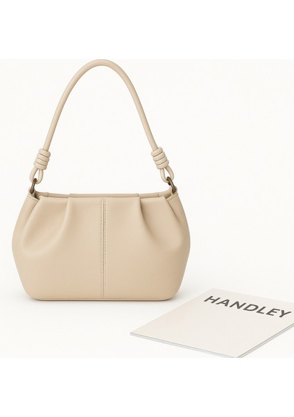 Lüks Pile Detaylı Omuz Çantası