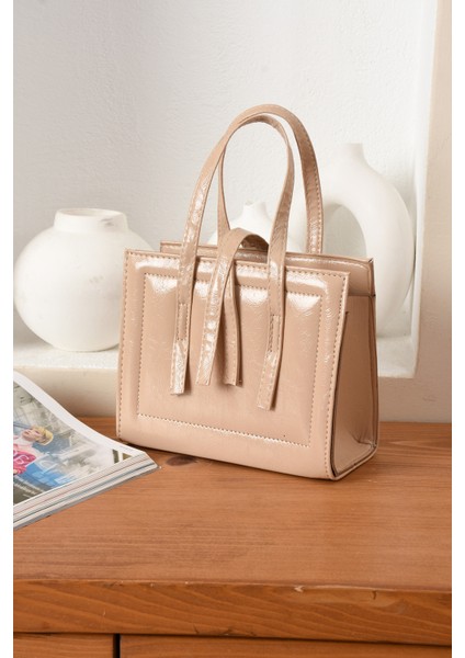 Lüks Reyhani Kutu Çapraz Askılı El ve Omuz Çantası