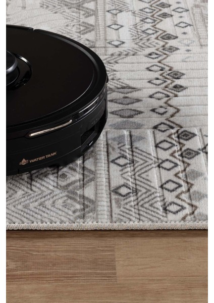 Modern Desenli, Kaymaz Taban, Yıkanabilir, Çok Renkli, Şık Halı Yolluk fiyatları